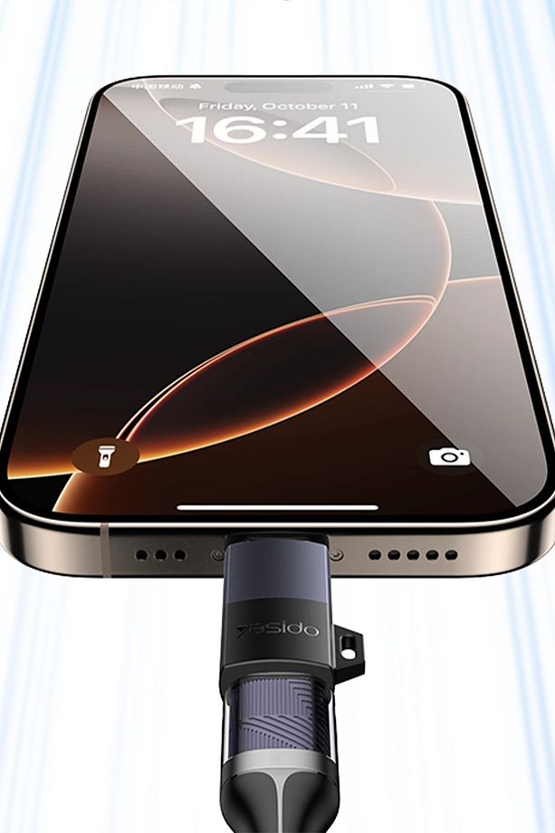 Type-C to Lightning Iphone 480 Mbps Data ve 60W Hızlı Şarj Destekli OTG Dönüştürücü - 2
