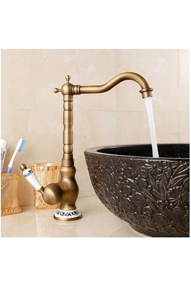 Baterie lebada bronz inalta model ceramic - 1