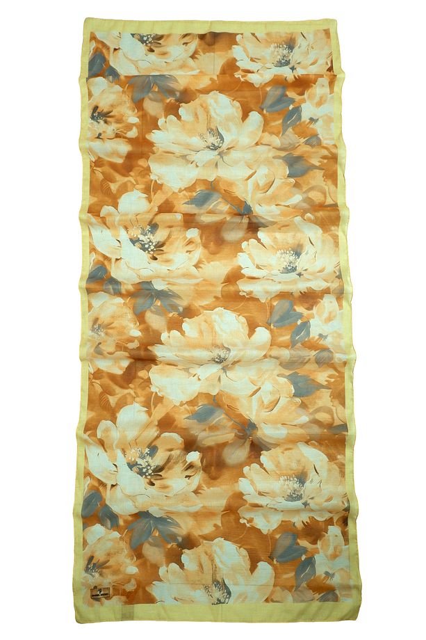 LUMORA ÇİÇEK SOFT PAMUKLU ŞAL - 3