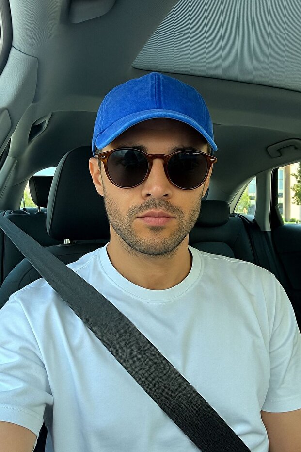 قبعة دينم مغسولة للرجال