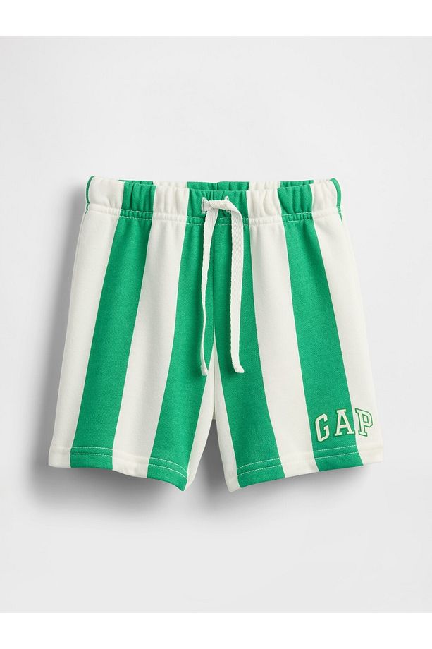 Erkek Bebek Yeşil Gap Logo Relaxed Pull-On Şort - 1