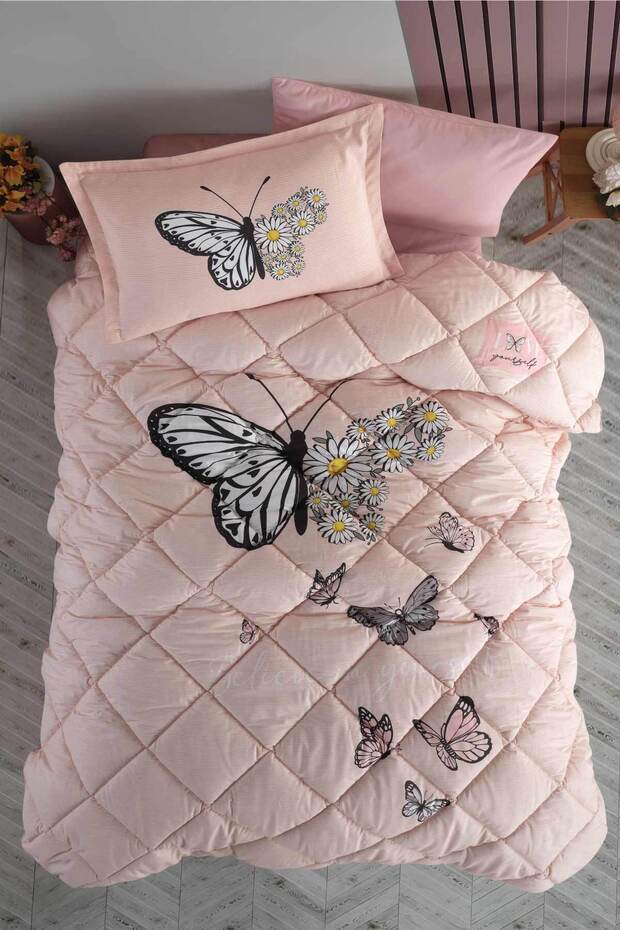 Ranforce %100 Pamuk Tek Kişilik Uyku Seti Daisy Love V2 - 1
