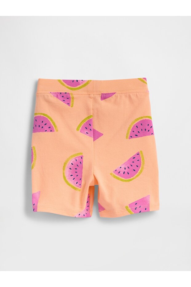 Kız Bebek Turuncu Biker Şort - 2