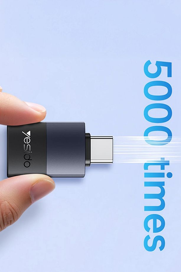 Type-C to USB 3.0 5 GB/S Data ve 18W Hızlı Şarj Destekli OTG Dönüştürücü GS31 - 2