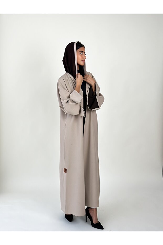 عباية أناقة مزدوجة - عباية دبل فيس
