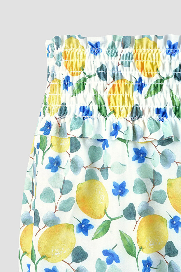 Renkli Lemon Şort Etek - 2