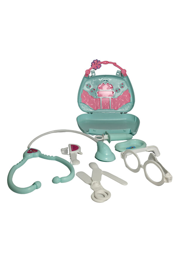 Çantalı Doktor Seti Mavi - 2