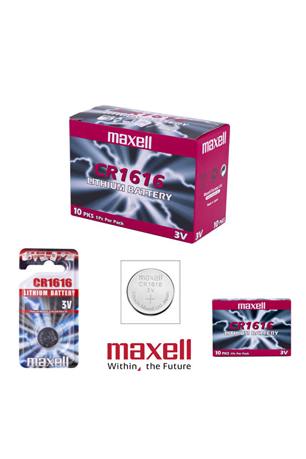 Button battery, Maxwell, CR1616 - 5
