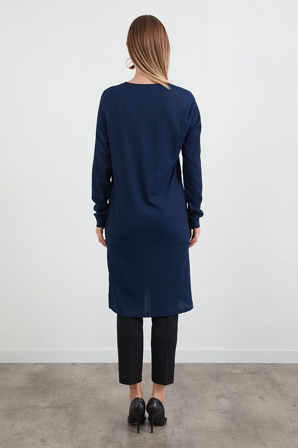 Fullamodest Basic Yanları Yırtmaçlı Tunik - 4