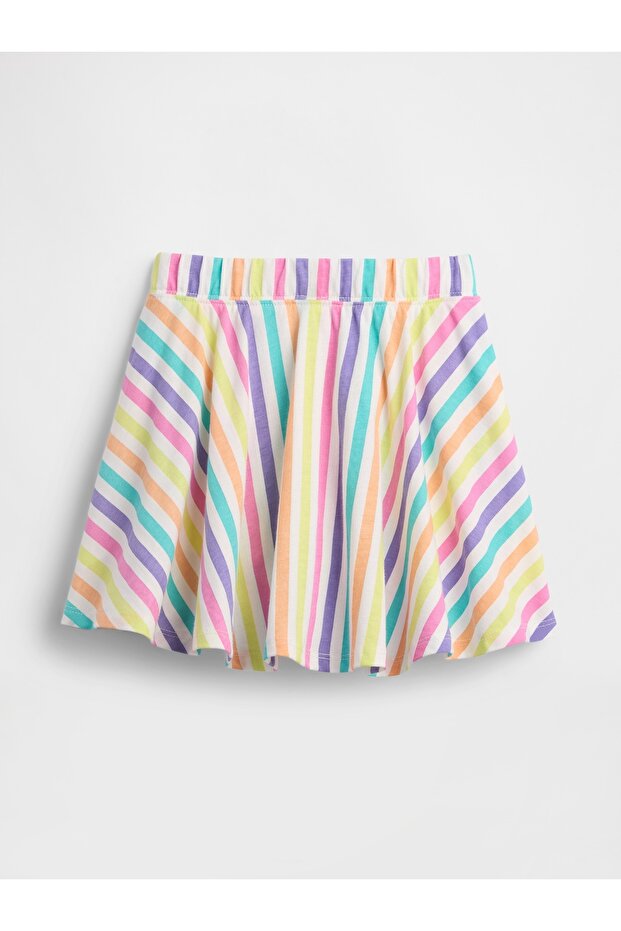 Kız Bebek Çok Renkli Örme Etek - 2