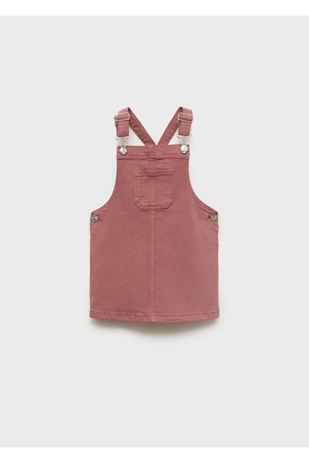 Cepli denim jile elbise - 2