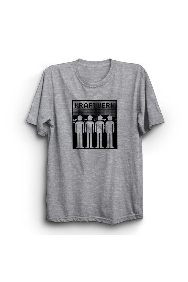 Kraftwerk, Men, Music Band Printed, Unisex, 100% Cotton T-Shirt