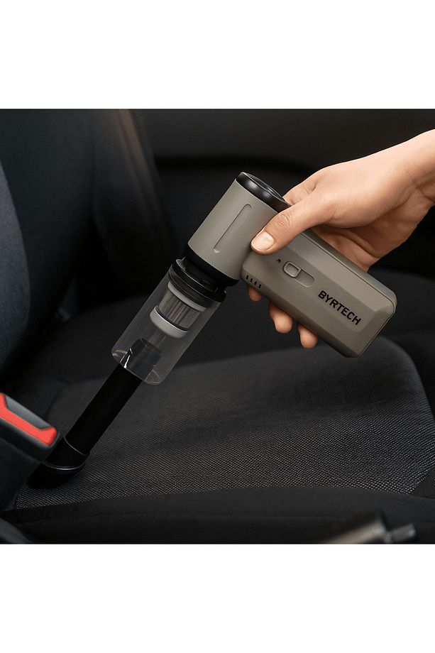F72 Çok Fonksiyonlu Şarjlı Süpürge – 4000mAh, Yüksek Emiş Gücü, Taşınabilir Fanlı Tasarım - 7
