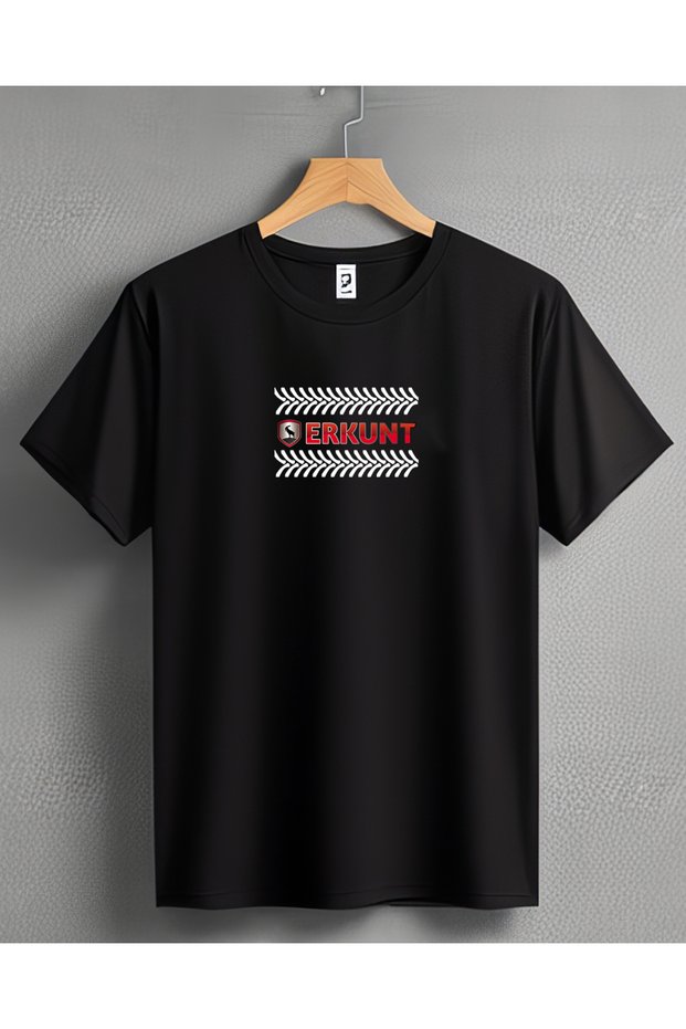 Erkunt Tractor Printed Crew Neck Premium T-Shirt -Tm2043