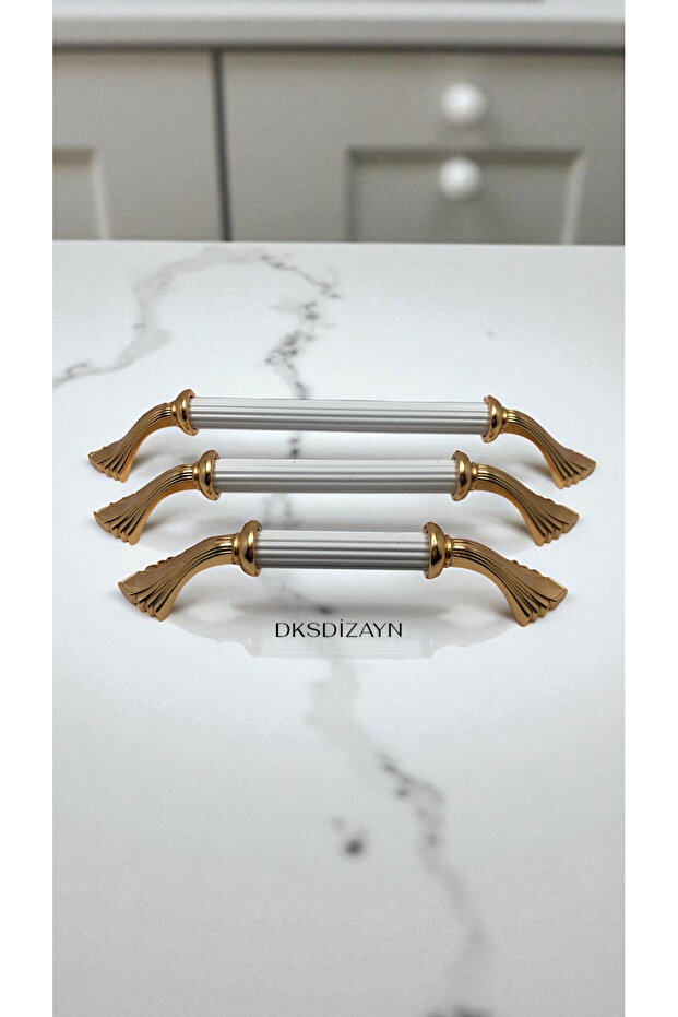 Sembol 224 mm Handle Furniture Drawer Cabinet Handle 1St Class Metal and Aluminum Ultra Quality Handle