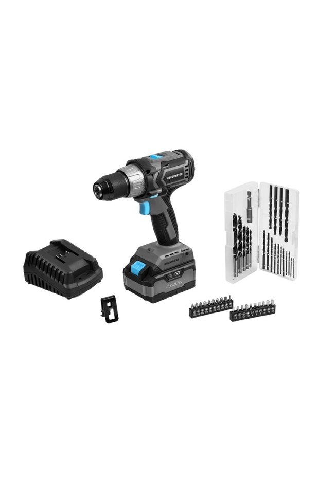 Mașină de găurit, Cecotec CecoRaptor 4020, Brushless, 20V