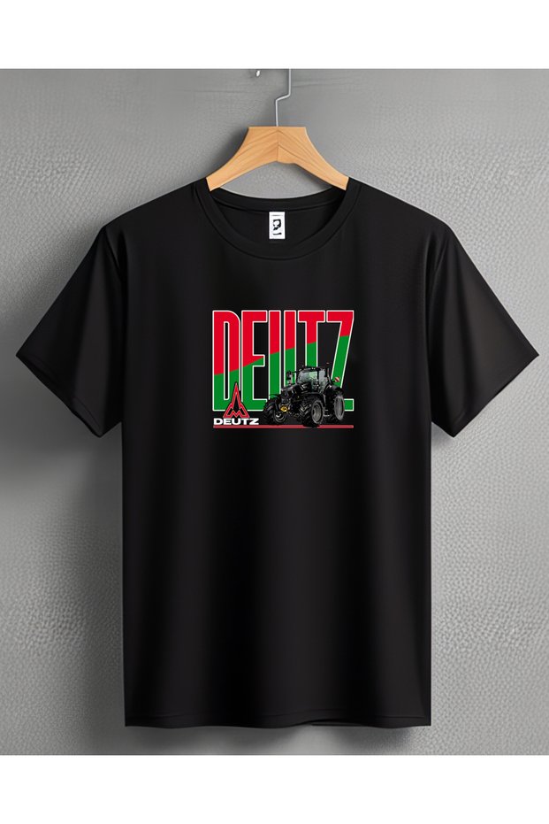 Deutz Tractor Printed Crew Neck Premium T-Shirt -Tm2056