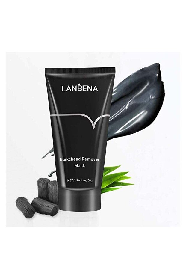 LANBENA Bamboo Charcoal Blackhead Remover Mask Peel off Mask Acne Deep Cleansing Mask