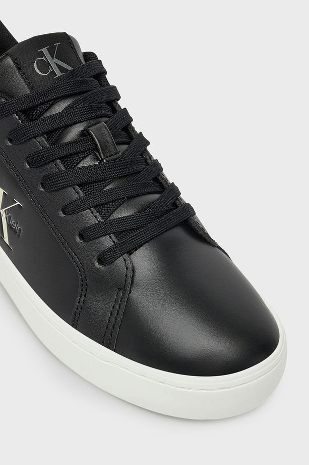 Logolu Deri Sneaker Ayakkabı YW0YW019020GM AYAKKABI YW0YW01902 0GM - 6
