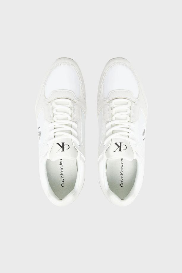 Logolu Süet Detaylı Sneaker Ayakkabı YM0YM0132601W Erkek AYAKKABI YM0YM01326 01W - 3