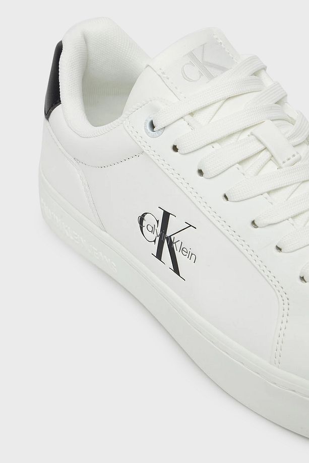 Logolu Deri Sneaker Ayakkabı YW0YW0190201W AYAKKABI YW0YW01902 01W - 5