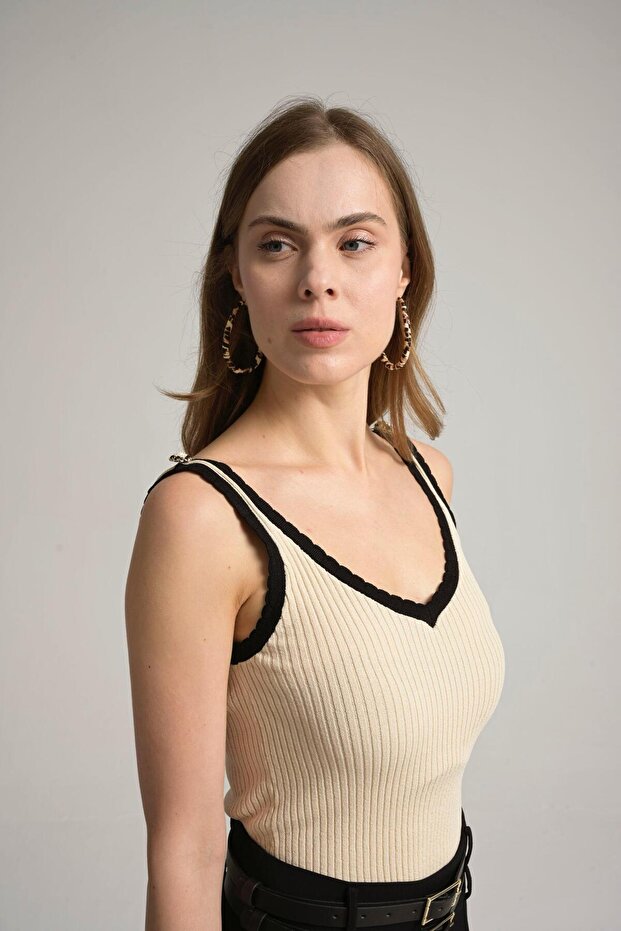 Kadın triko bluz - 3