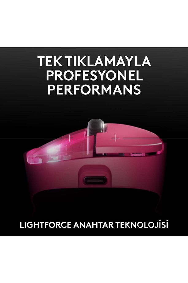 G PRO X SUPERLIGHT 2 DEX LIGHTSPEED HERO 2 32K DPI Sensör PC/Mac için Kablosuz Oyun Mouse - - 5