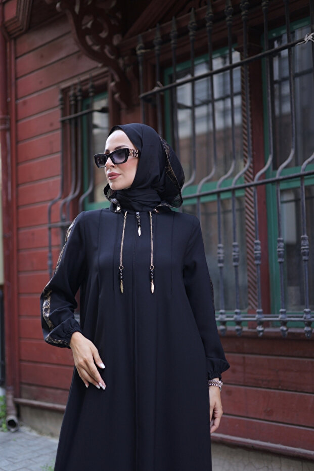 Leyla Kapüşonlu Ferace - 9