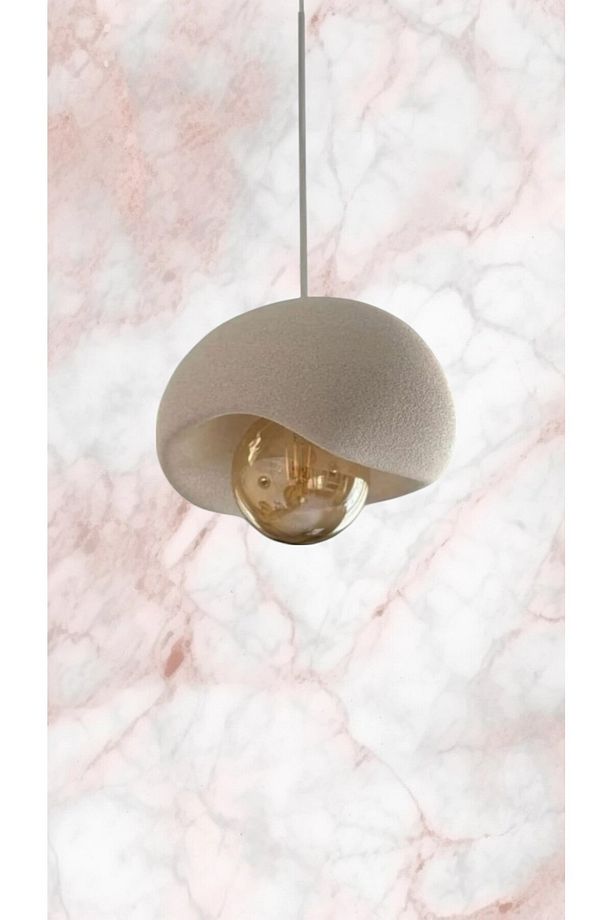 Luna Curve Modern, Cam Küreli Salon, Mutfak ve Yatak Odası İçin Sarkıt Lamba, Avize - 3