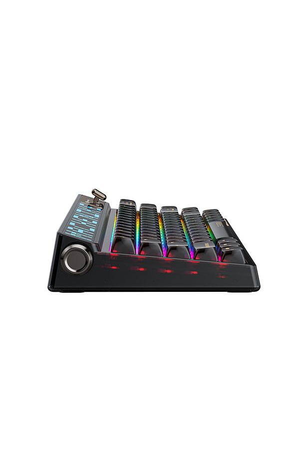 KT68 Pro Kablosuz Yellow Switch ENG Q Siyah Gaming Klavye - 6
