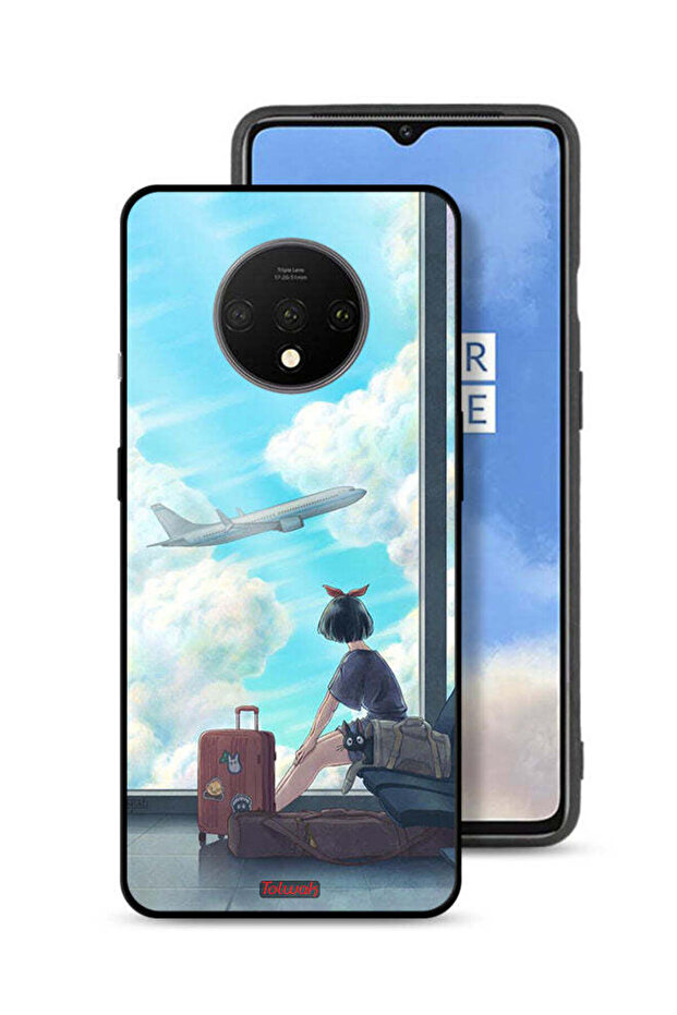 OnePlus 7T Protective Case Cover Travel Art