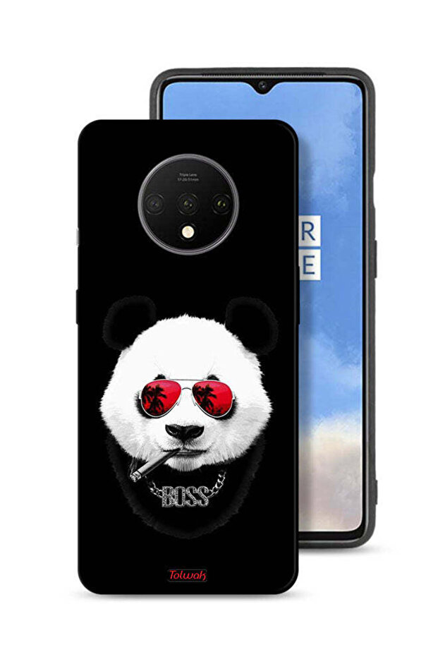 OnePlus 7T Protective Case Cover Boss Panda