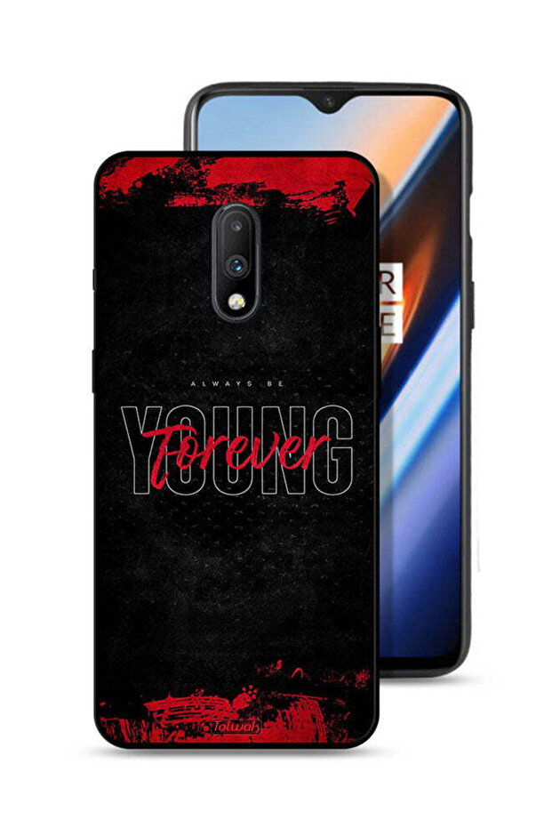 OnePlus 7 Protective Case Cover Forever Young