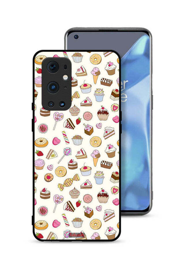 غطاء حماية لهاتف OnePlus 9 Pro 5G بنمط العناصر المفضلة