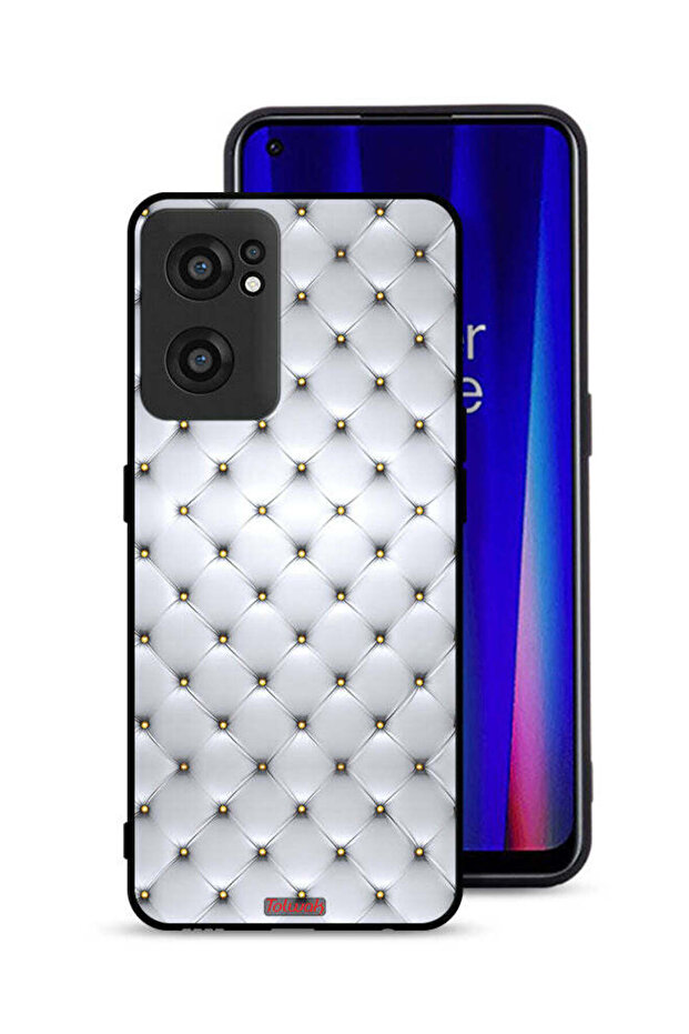 غطاء حماية لهاتف OnePlus Nord CE 2 5G مطبوع عليه دبابيس على القماش