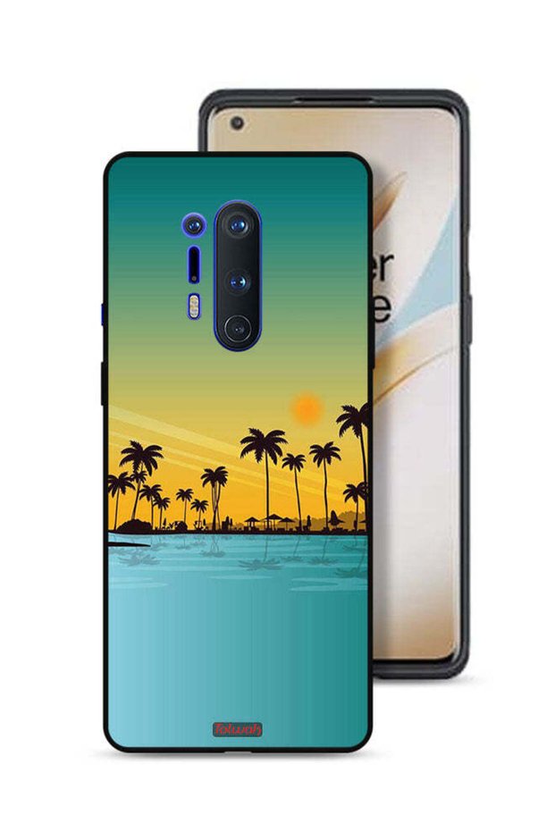 غطاء حماية لهاتف OnePlus 8 Pro بتصميم فن تجريدي