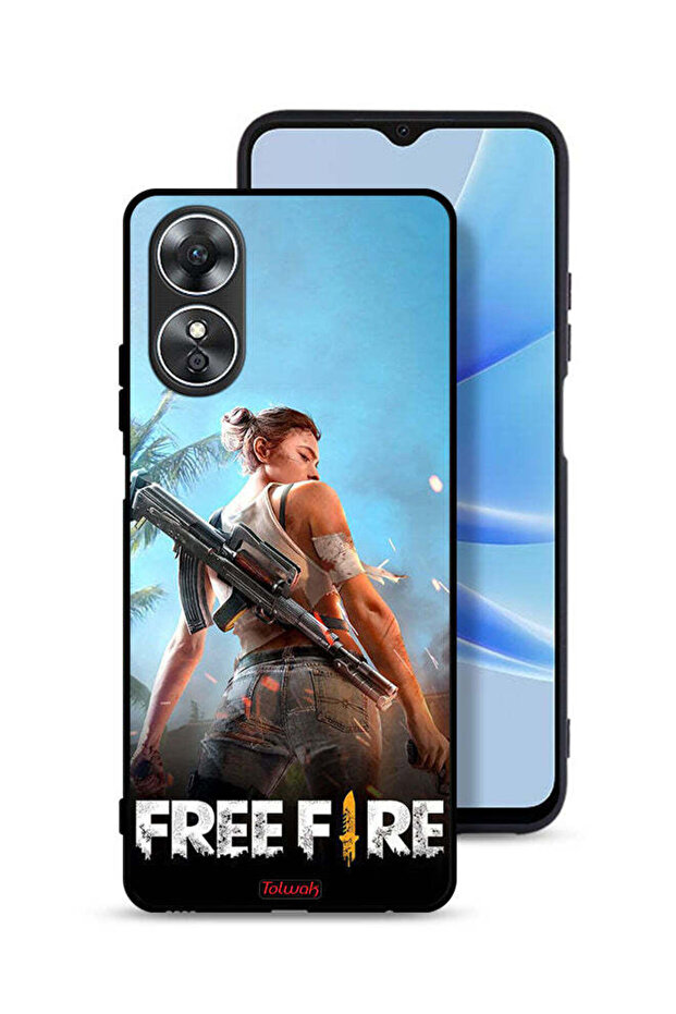 Oppo A17 Protective Case Cover Free Fire
