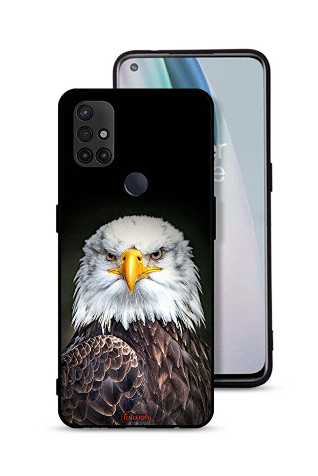غطاء حماية لهاتف OnePlus Nord N10 5G بتصميم النسر