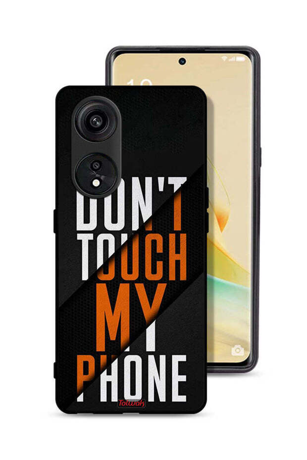 Oppo A1 Pro Protective Case Cover Do Not Touch My Phone