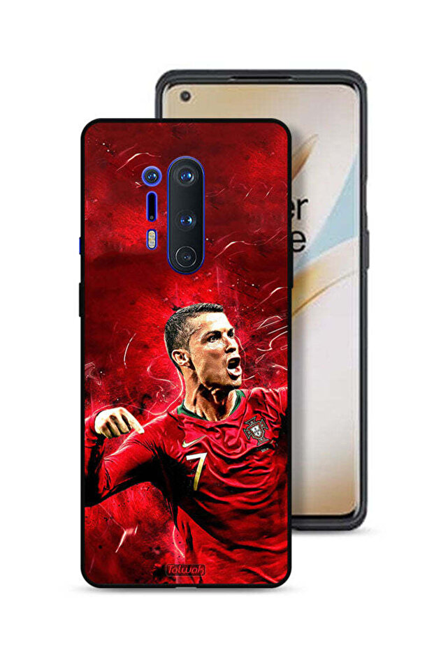 غطاء حماية لهاتف OnePlus 8 Pro كريستيانو رونالدو