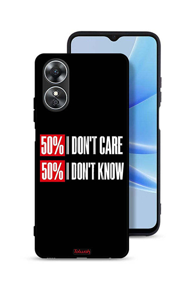غطاء حماية لهاتف Oppo A17 لا يهمني