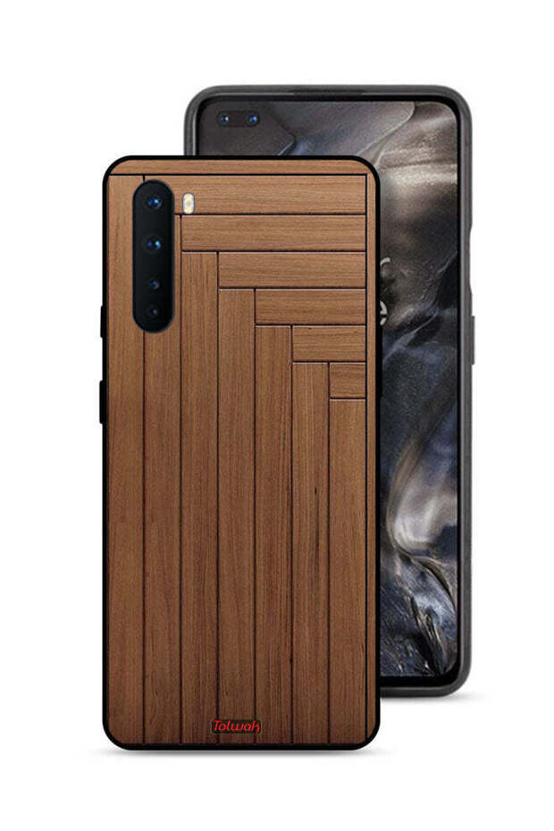 غطاء حماية لهاتف OnePlus Nord بنمط باب