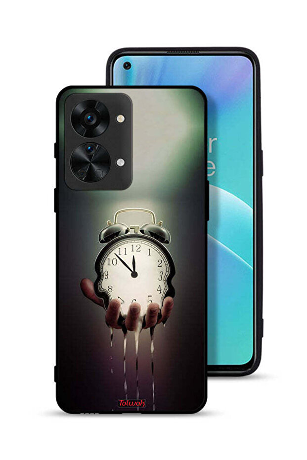 OnePlus Nord 2T 5G Protective Case Cover Clock