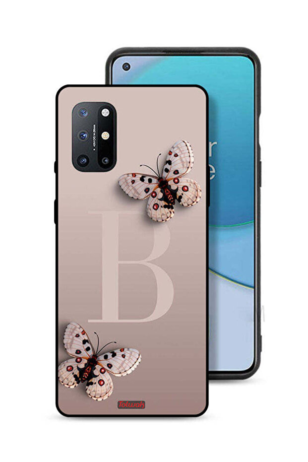 غطاء حماية لهاتف OnePlus 8T 5G بنقشة الفراشات