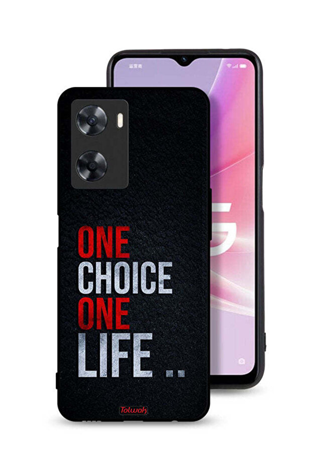 غطاء حماية لهاتف Oppo A57s - اختيار واحد، حياة واحدة