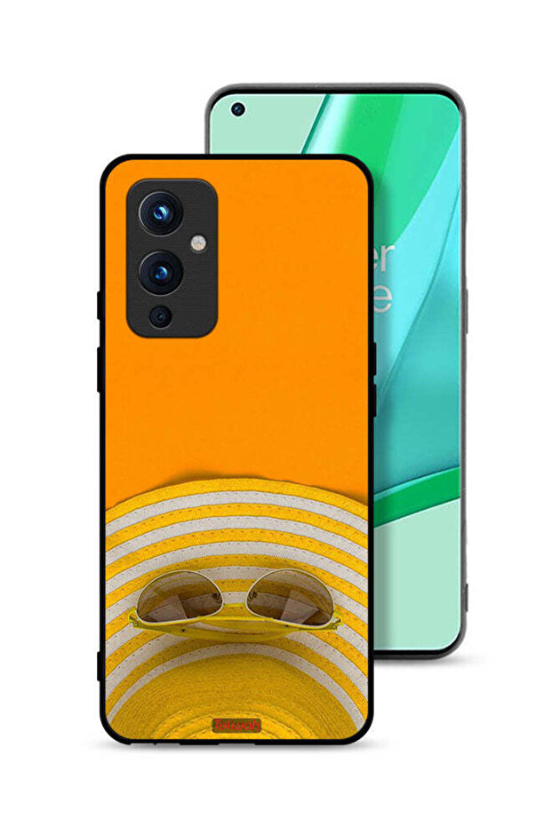 غطاء حماية واقٍ لهاتف OnePlus 9 5G مع نظارات وقبعة
