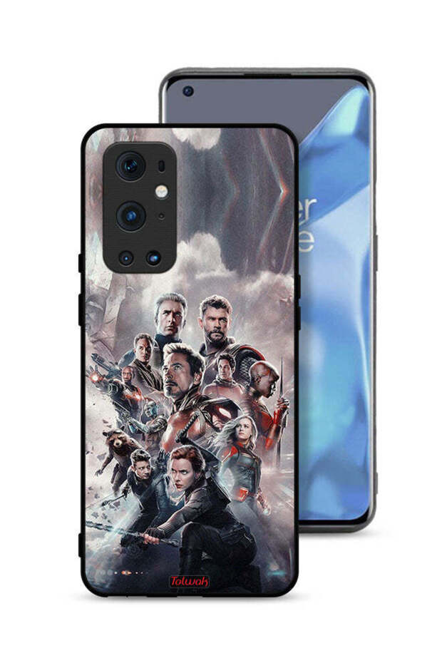 غطاء حماية لهاتف OnePlus 9 Pro 5G بتصميم Avengers