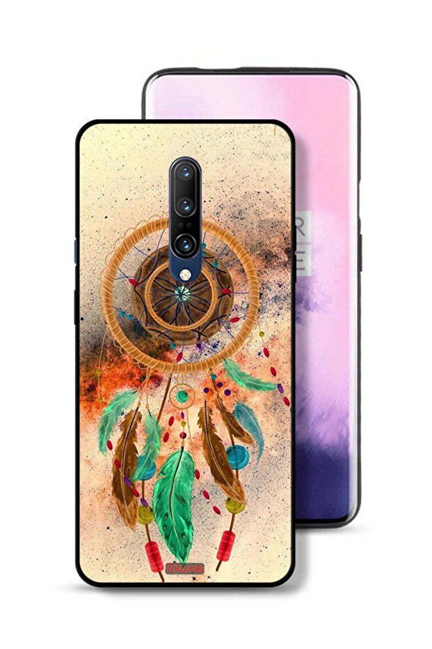 غطاء حماية لهاتف OnePlus 7 Pro بتصميم ماندالا ريش معلق