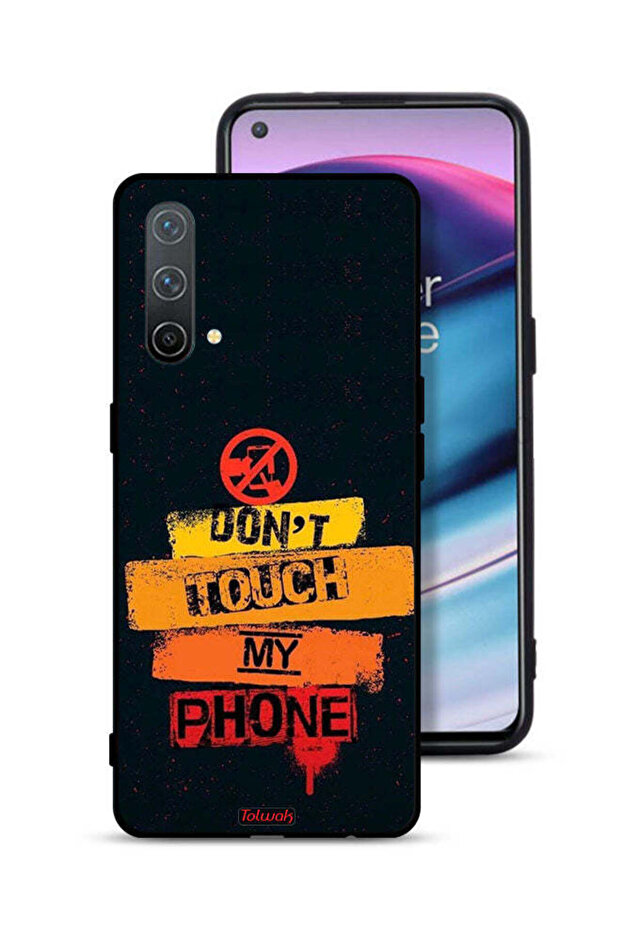 OnePlus Nord CE 5G Protective Case Cover Do Not Touch My Phone