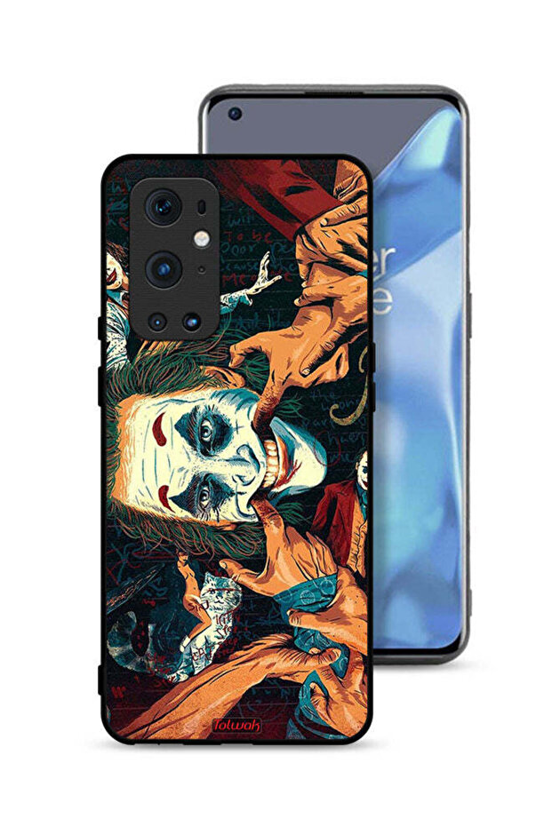 غطاء حماية لهاتف OnePlus 9 Pro 5G برسومات الجوكر
